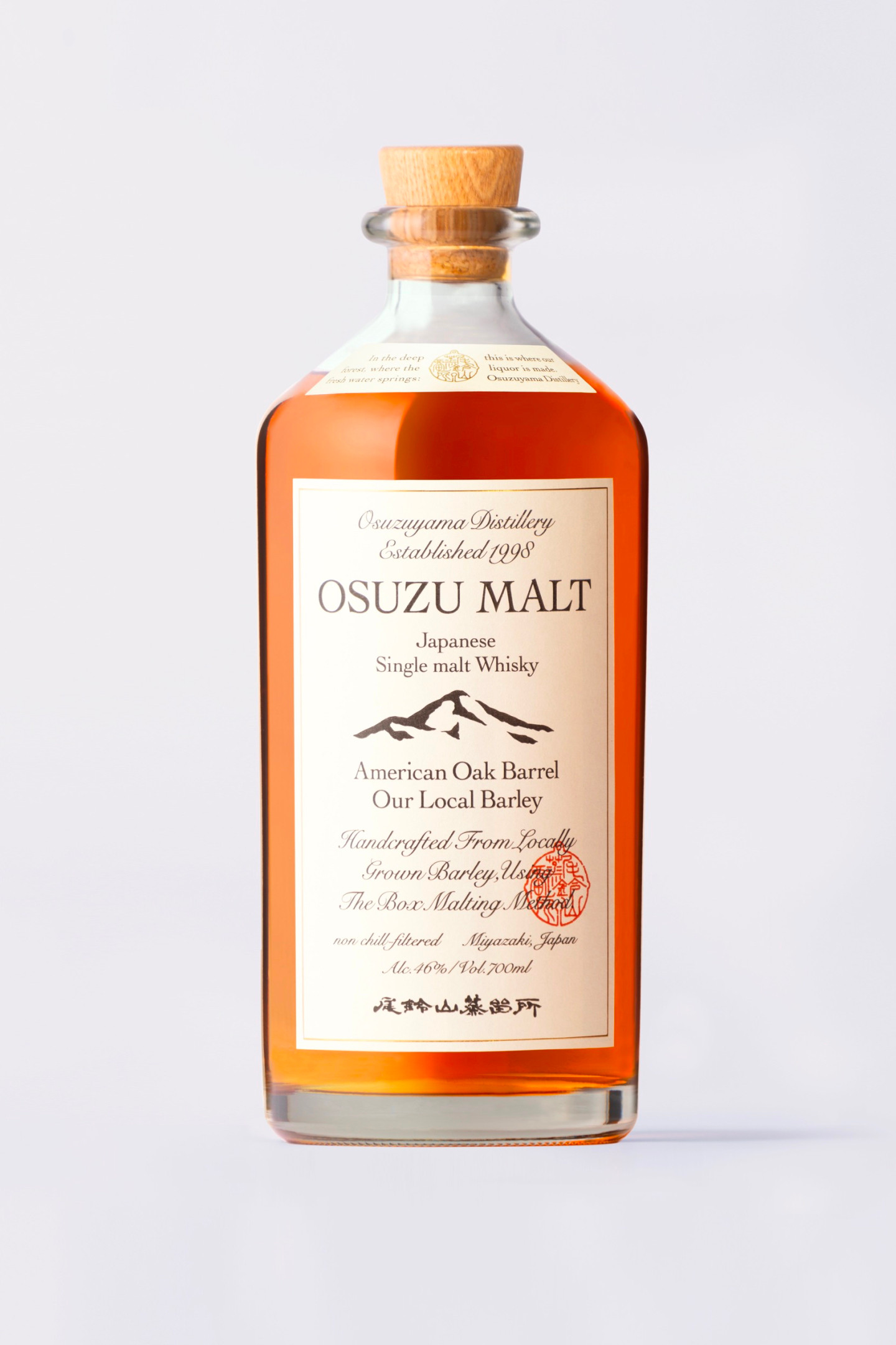 OSUZU MALT シングルモルトウイスキー　700ml OSUZU MALT American Oak Barrel 46度 700ml | 株式会社浪漫亭